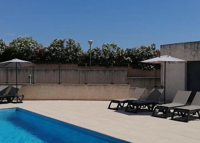 Bel Confortable Et Cosy En Résidence Avec Piscine à 5 Mn De La Appartement